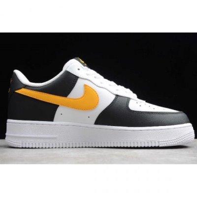 Nike Air Force 1 Low Siyah / Altın Kaykay Ayakkabı Türkiye - WOI5RCEB